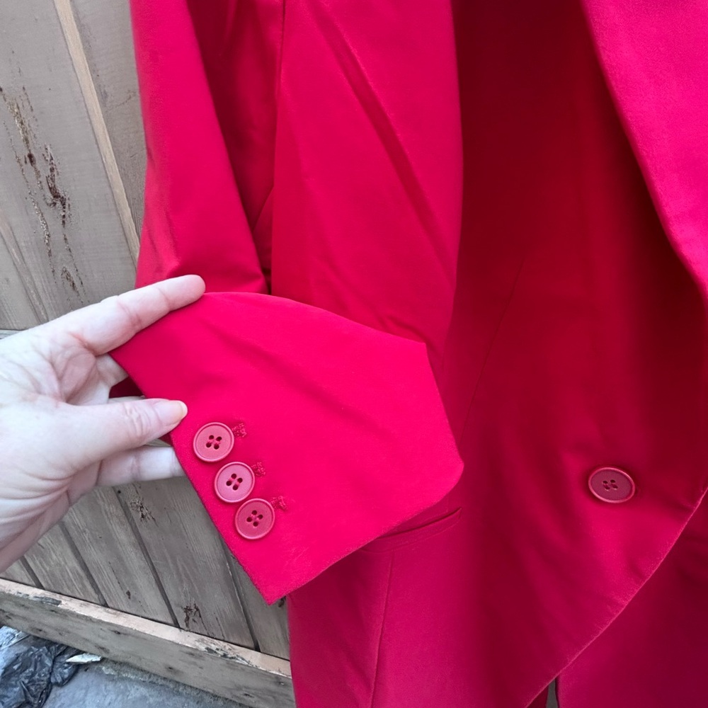 torrid Red Single-Button Tailored Blazer NWT - image 6